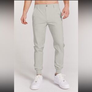 Redvanly Halliday Pull-On Jogger In Stone